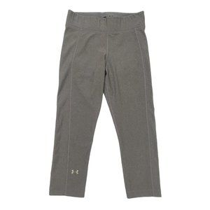 Under Armour Women's Small Gray Athletic Workout Capri Leggings